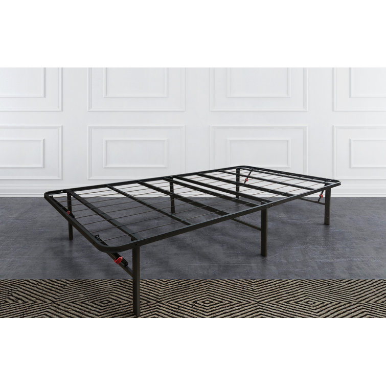 Alwyn Home Overlock 14'' Folding Steel Platform Bed Wayfair